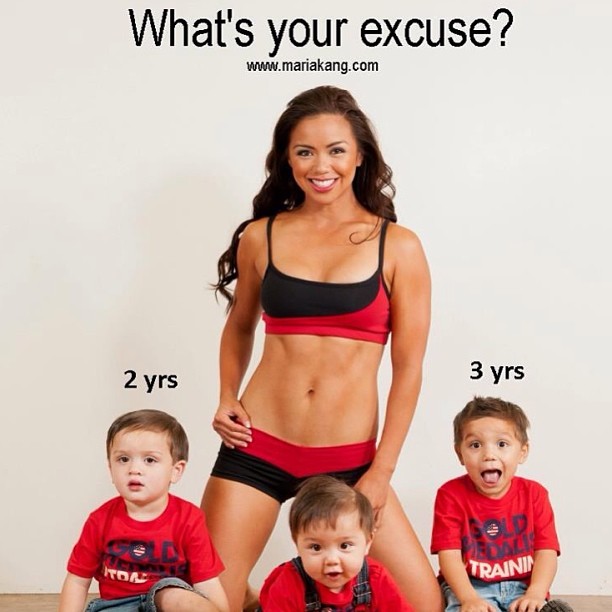 Fitness Model Maria Kang