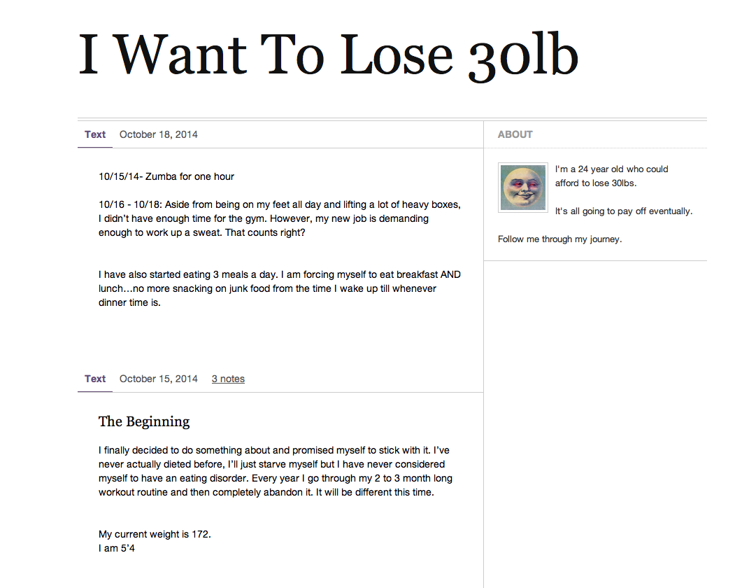 themes tumblr for blogs aesthetic 30 Tumblr Weight For The Blogs Loss Motivation! Best Of