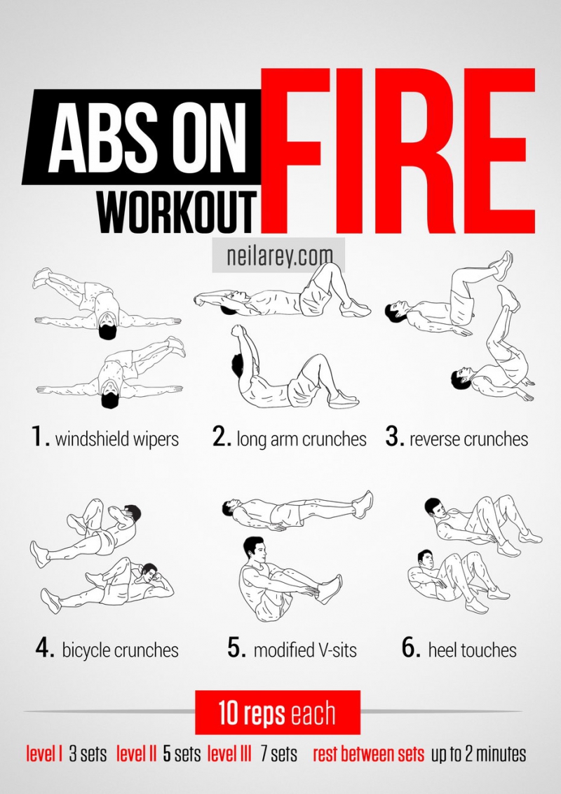 20 Stomach Fat Burning Ab Workouts From NeilaRey 20-stomach-fat-burning-ab-workouts-from-neilarey