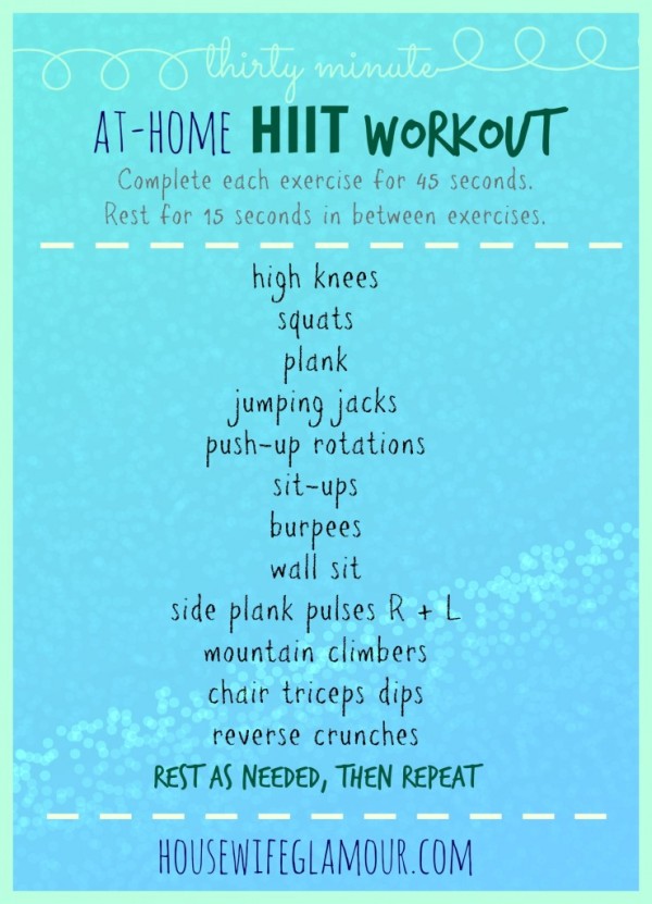 30 Minute Hiit Workout Routine For Weight Loss for Fat Body