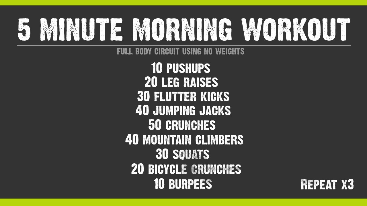 12 Weight Loss Morning Workouts To Burn Maximum Calories!