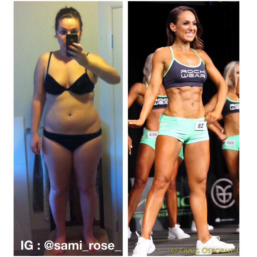 Sami Rose Weight Loss Transformation Pic