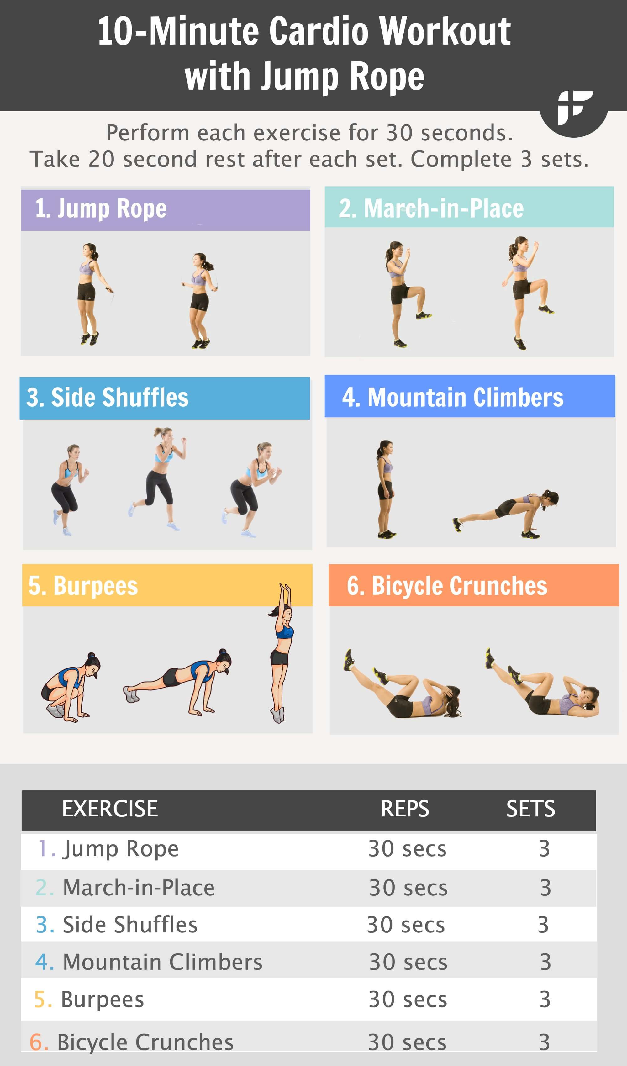 25 HIIT Cardio Workouts That Will Get You In The Best Shape Of Your 