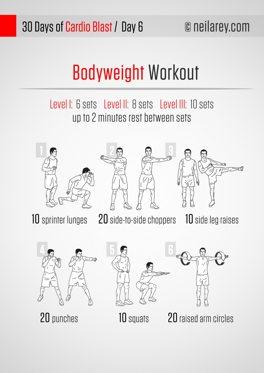 5 Day 7-Day Workout Plan At Home Without Equipment for Build Muscle