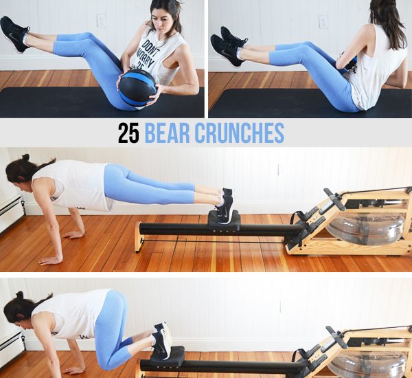 corecardiocircuitworkoutrowing TrimmedandToned