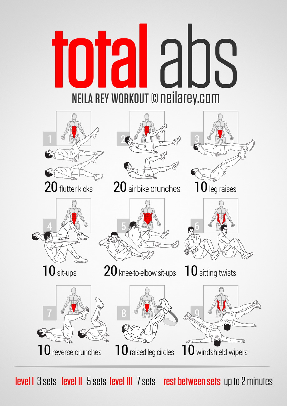 Simple Best upper abs workout at home for Push Pull Legs