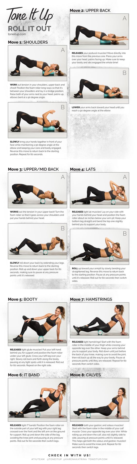 Printable Foam Roller Exercises Customize And Print