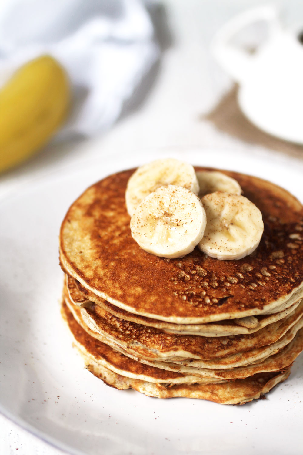 banana oat protein pancake