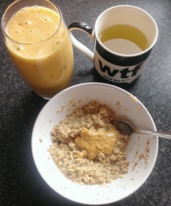 oats peanut butter