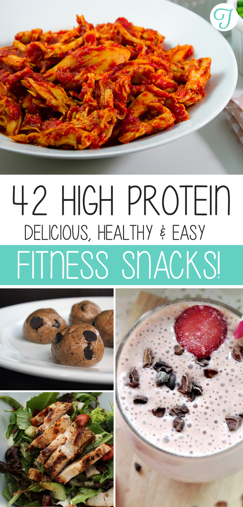 42 Delicious High Protein Snacks You Must Try! - TrimmedandToned