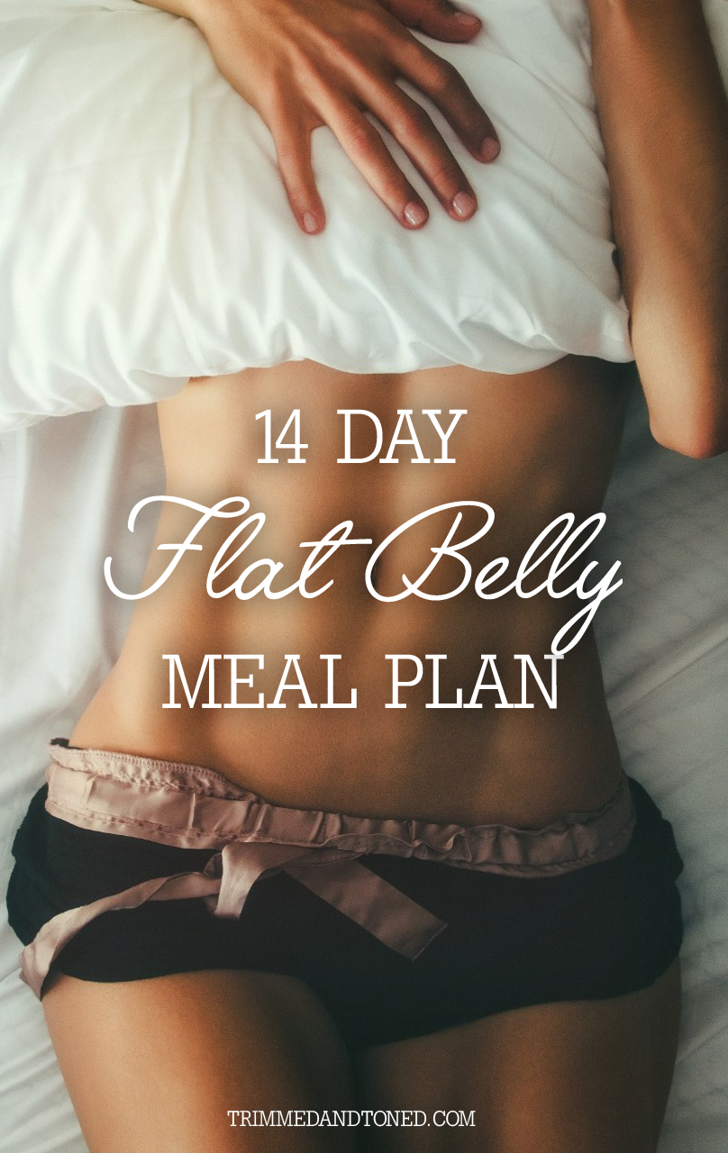 Full 14 Day Flat Belly Healthy Eating Meal Plan!