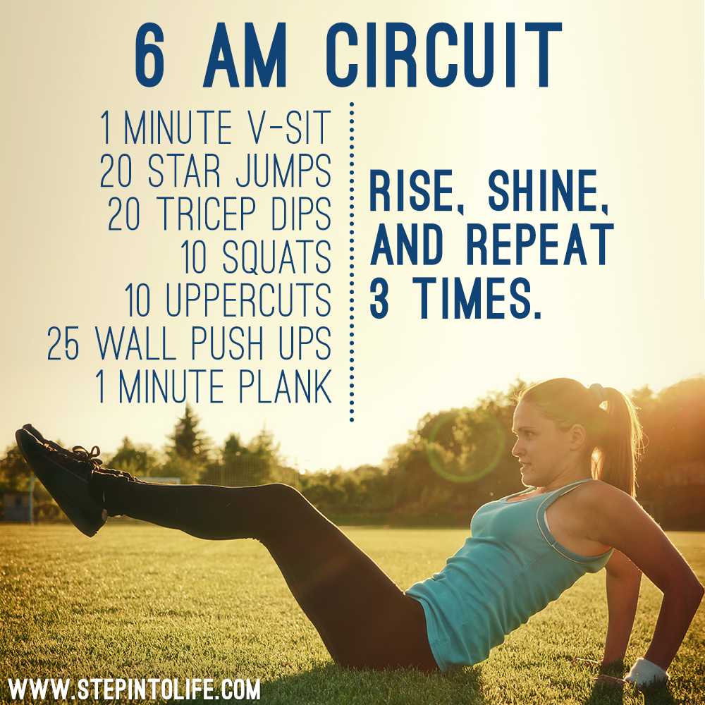 Circuit Training Workouts For Fat Burning Circuit Diagram
