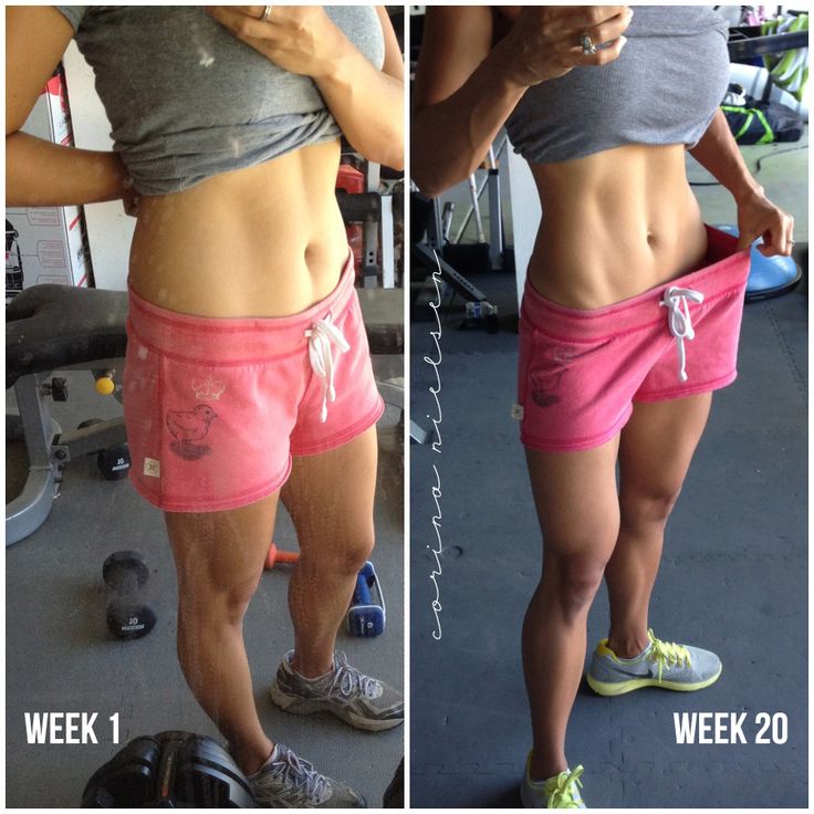 20 Female Weight Loss Before And Afters Ending In Ripped 6 Pack Abs!