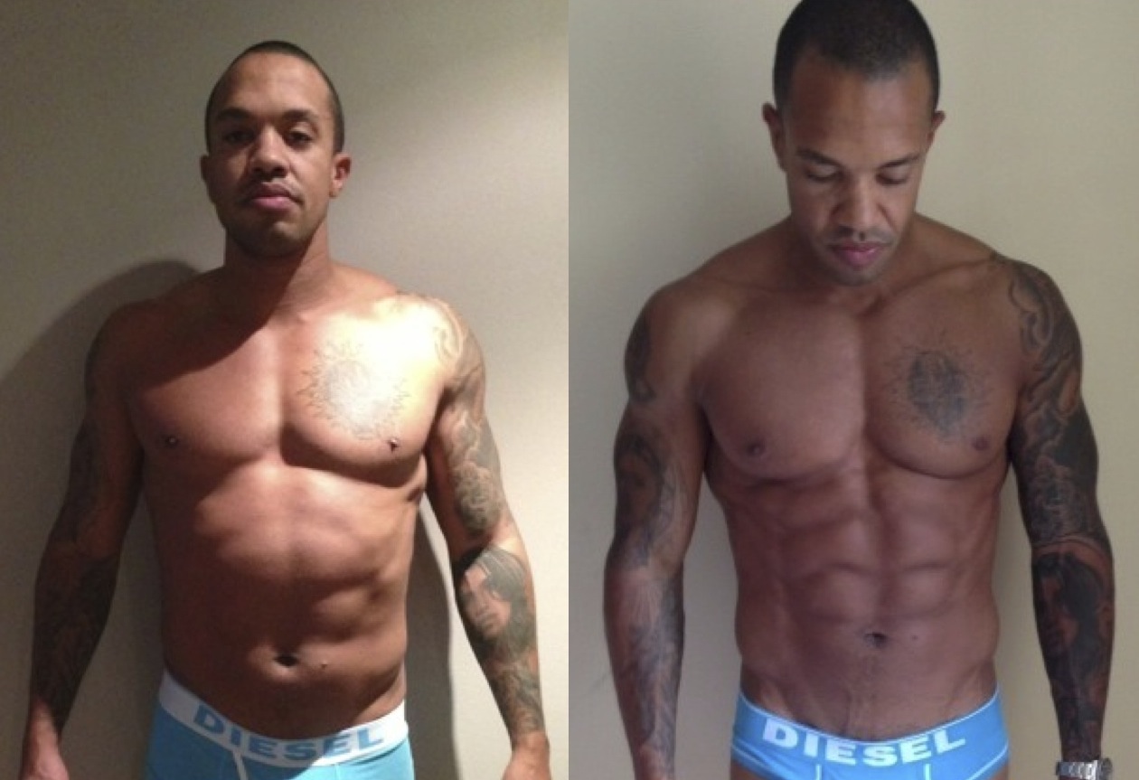  Before and after workout pics for Burn Fat fast