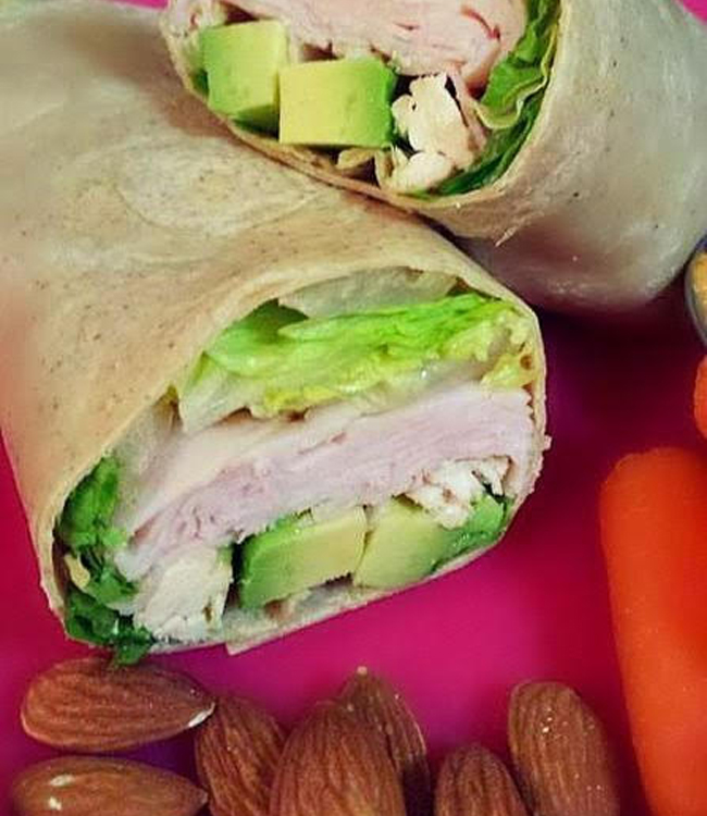 Turkey-Avocado-Wrap