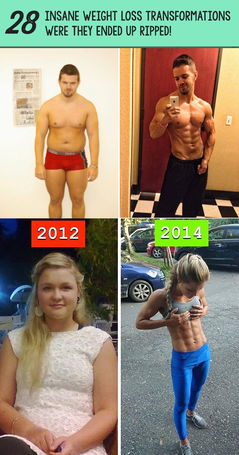 28 Insane Weight Loss Before And Afters Were They Got Ripped!