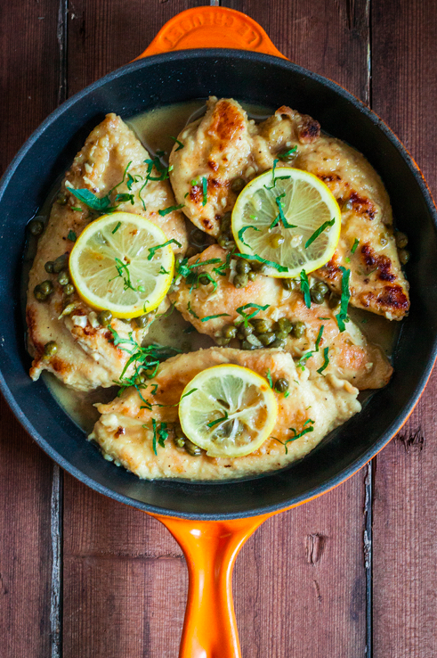 1. Chicken Piccata