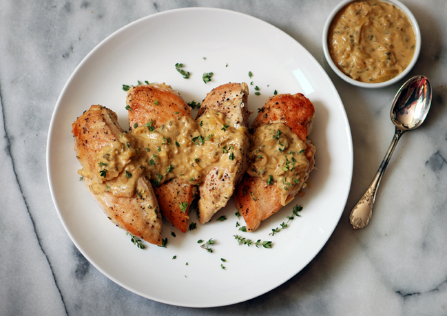 10. Chicken Breasts Dijon