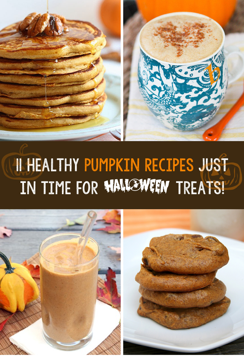 11 Healthy Pumpkin Recipes Just In Time For Halloween Treats!