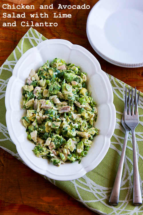 11. Chicken and Avocado Salad With Lime and Cilantro