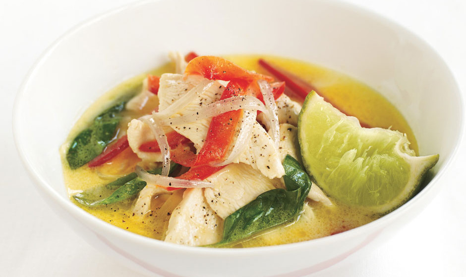 12. Thai Green Chicken Curry