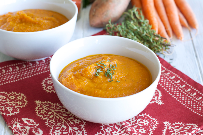 15. Roasted Carrot Potato Soup