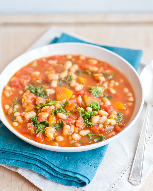 19. Hearty White Bean Vegetable Soup