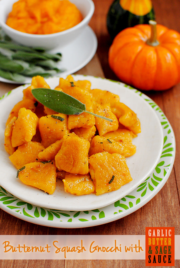 21. Butternut Squash Gnocchi with Garlic Butter & Sage Sauce