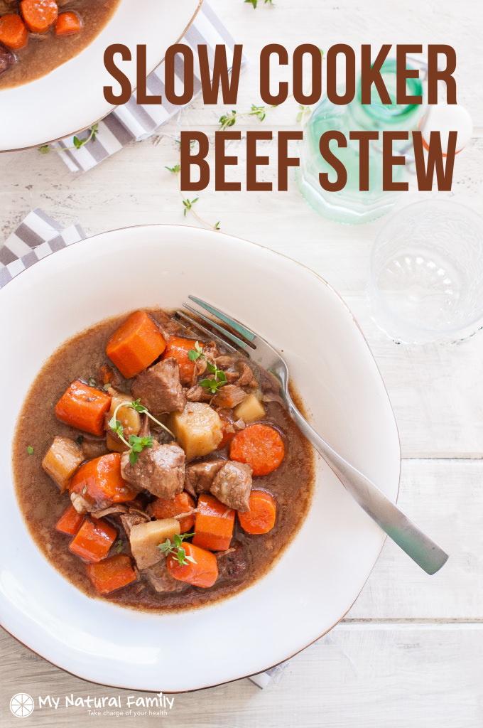 25. Slow Cooker Beef Stew Recipe