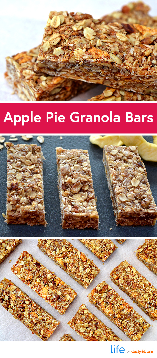 26. Apple Pie Granola Bar Recipe