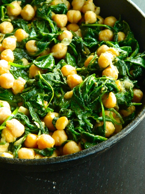 3. Skillet Chickpeas