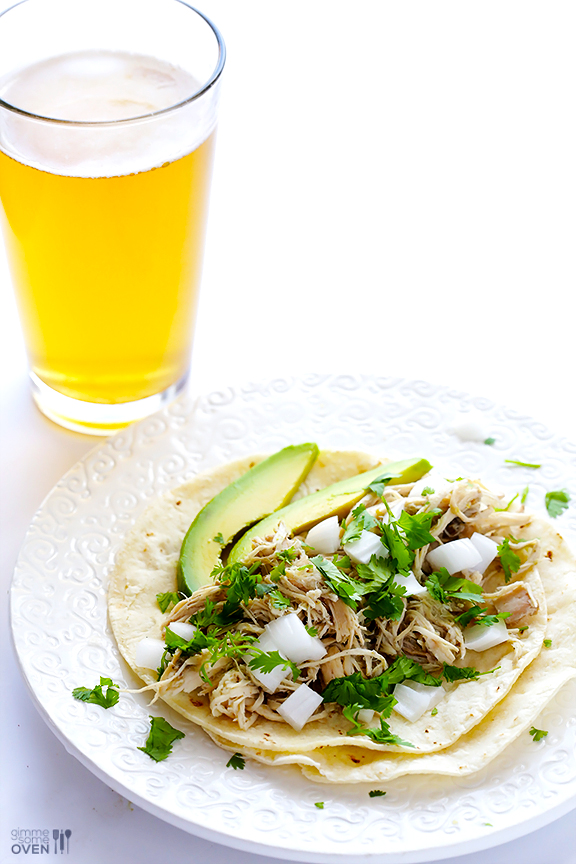 4. Slow Cooker Salsa Verde Chicken