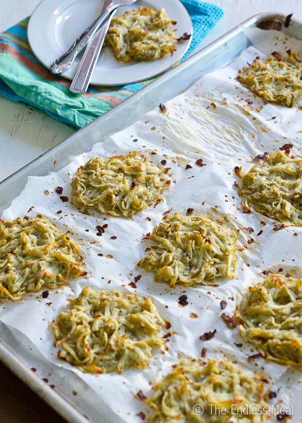 6. Baked Sweet Potato Latkes