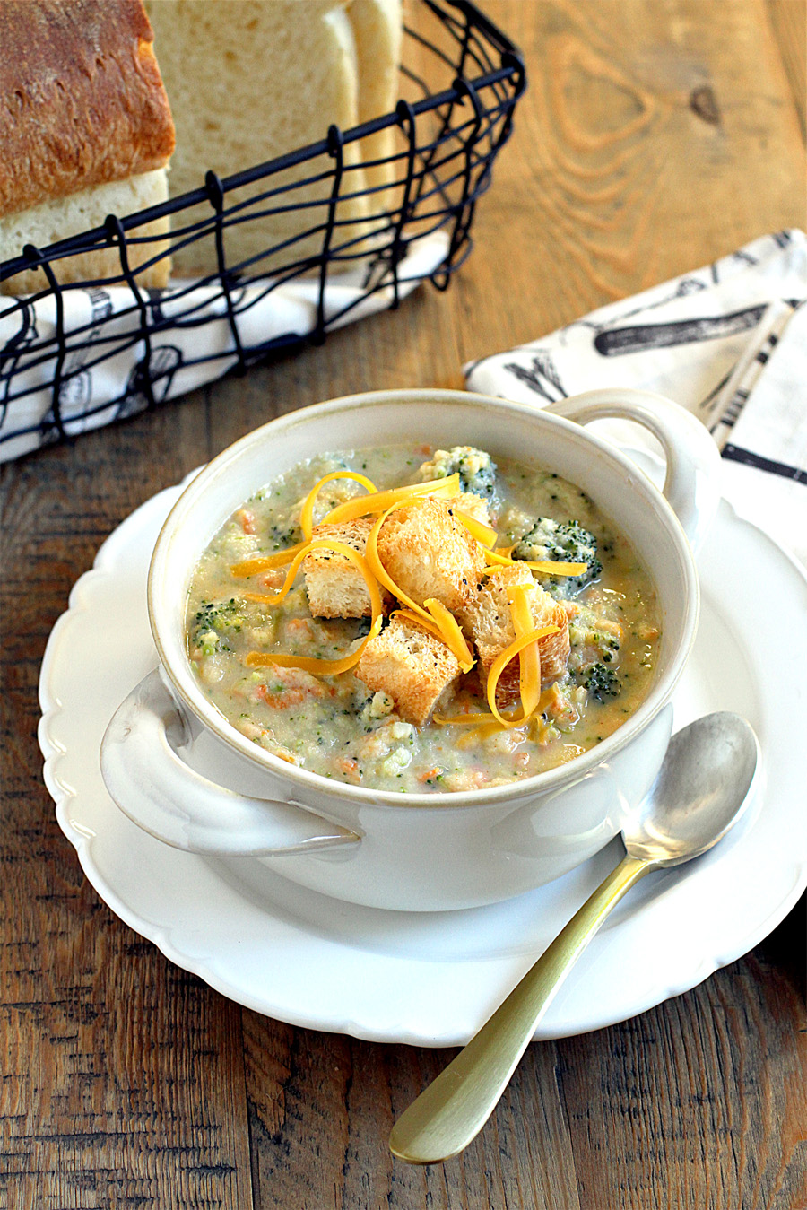 6. Healthy Broccoli Cheddar Soup copy