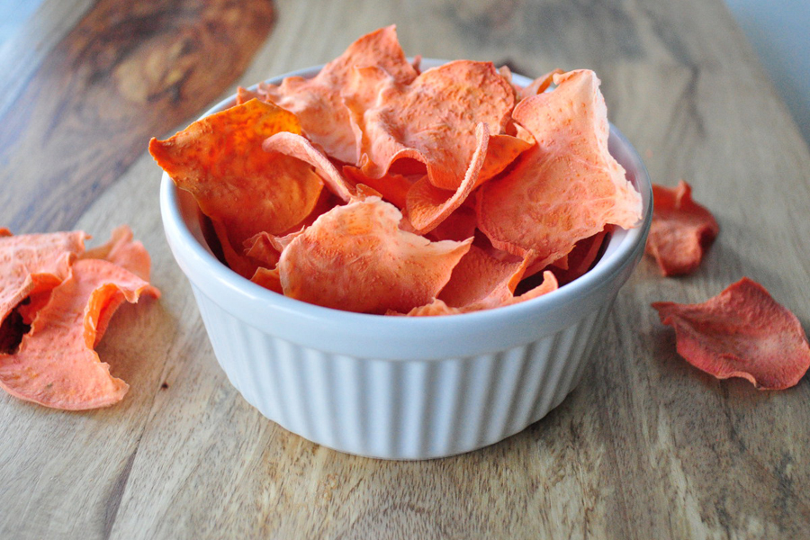 8. Healthy Sweet Potato Chips