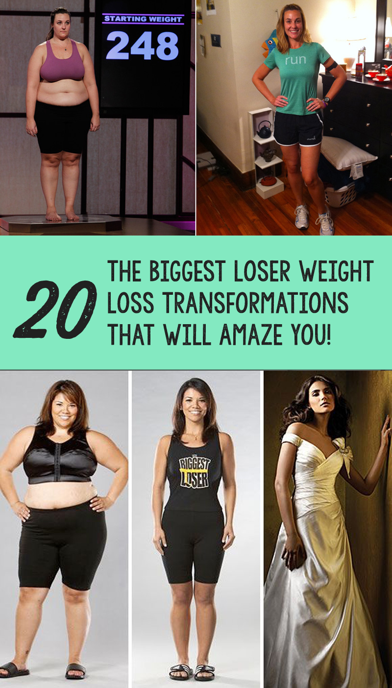 20 The Biggest Loser Weight Loss Transformations That Will Amaze You!