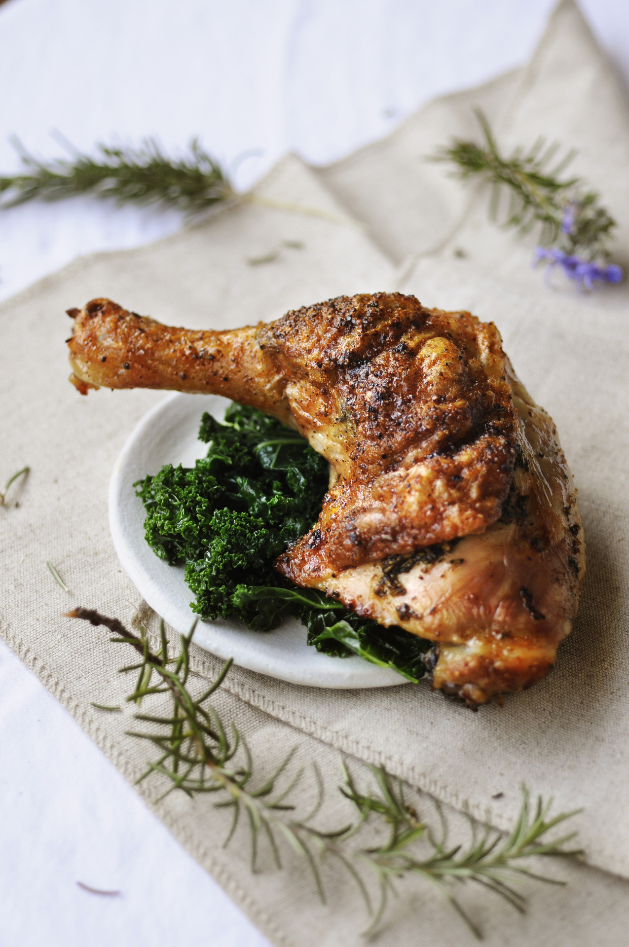 10. Chicken + Butter + Rosemary