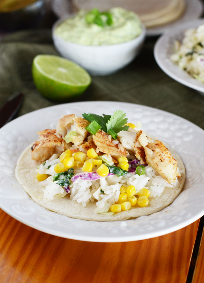 15. Jerk Fish Tacos