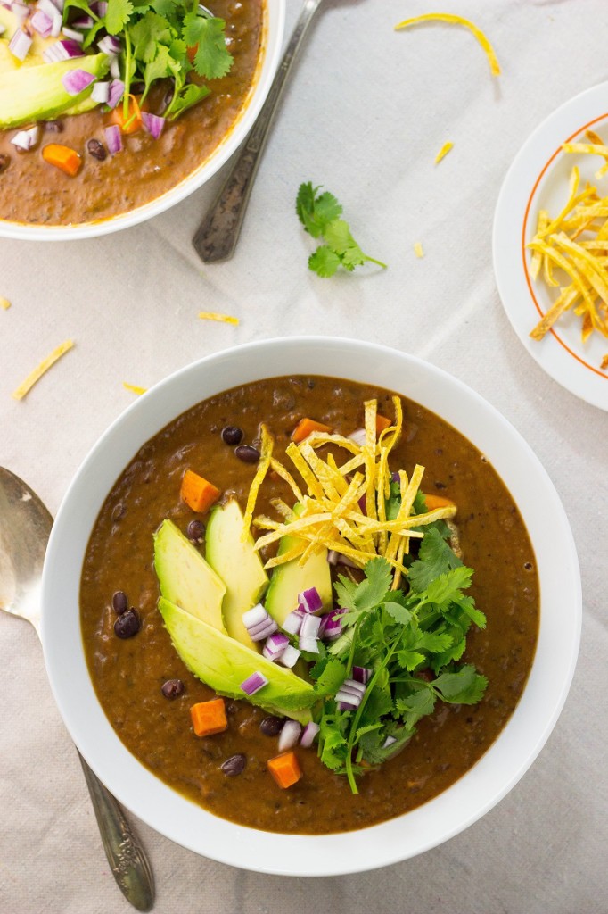 15. Smokey Black Bean and Sweet Potato Soup