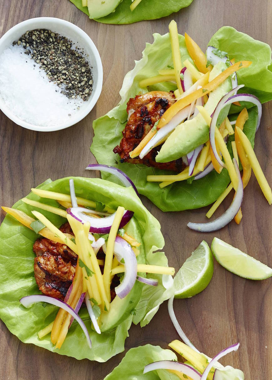 16. Chipotle Chicken Lettuce Wraps