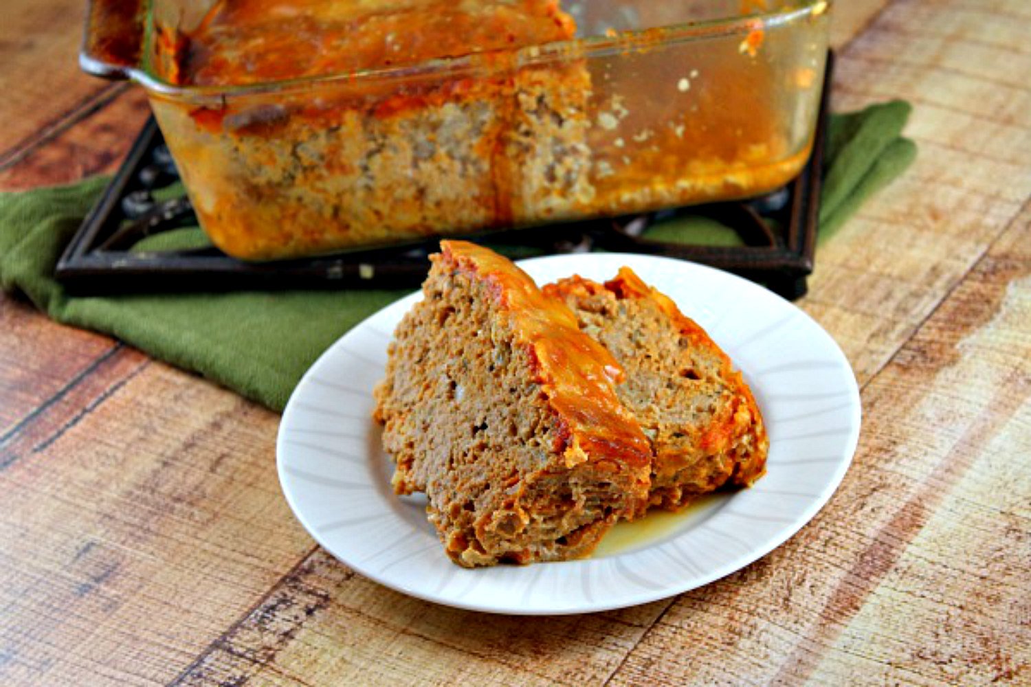 17. Slow Cooker Chicken Parmigiana Meatloaf (7 Points)