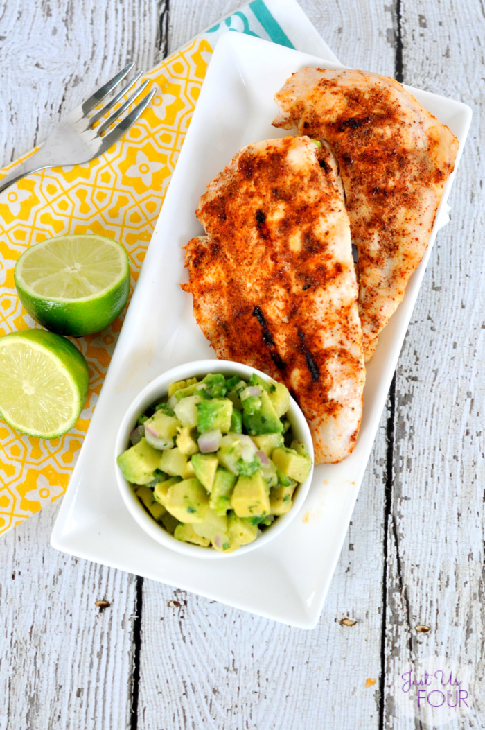 18. Chipotle Chicken With Avocado Salsa