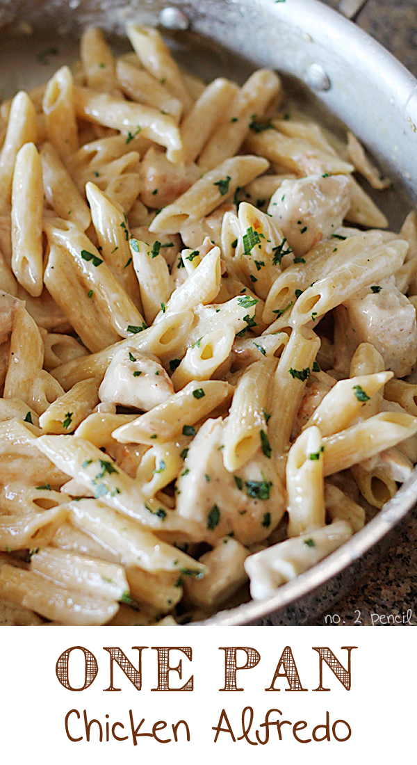 19. One Pan Chicken Alfredo