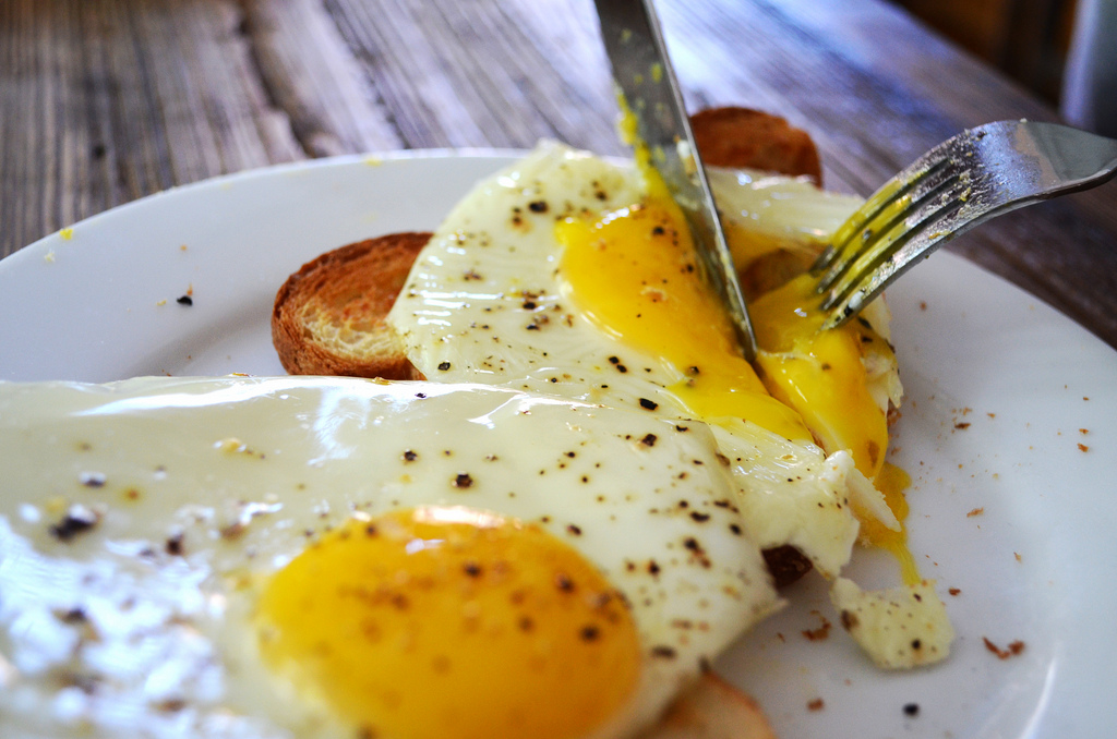 2. Eggs-traordinary Fried Eggs