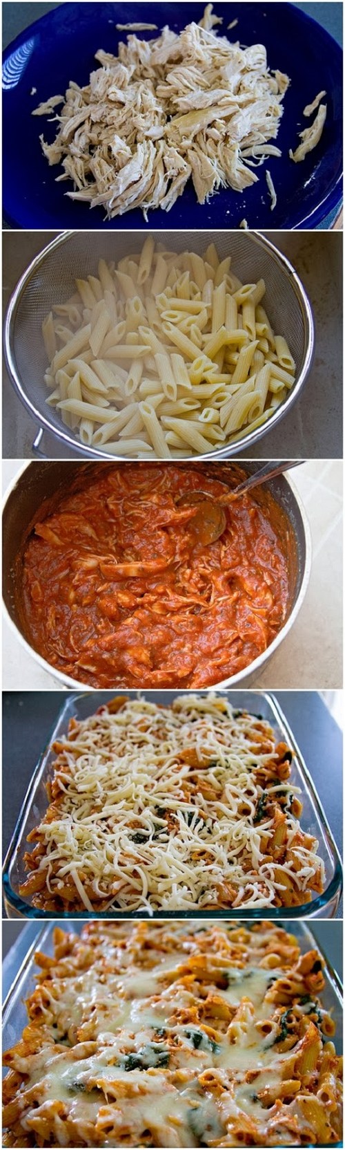 21. Chicken Penne Bake