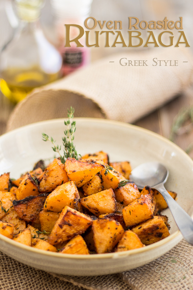 21. Greek-Style Oven Roasted Rutabaga