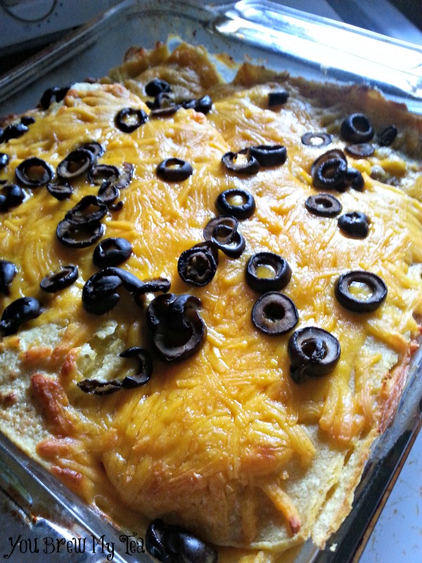 26. Roasted Poblano Chicken Enchiladas (6 Points)