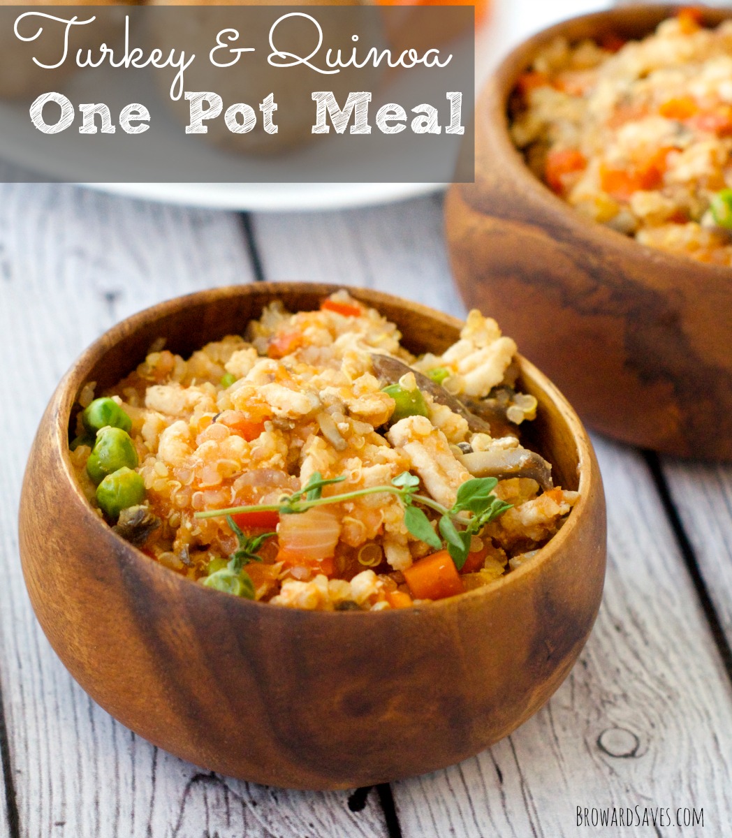 3. Turkey & Quinoa One-Pot Meal