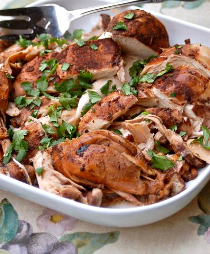 32. Slow Cooker Caribbean Jerk Chicken (5 Points)