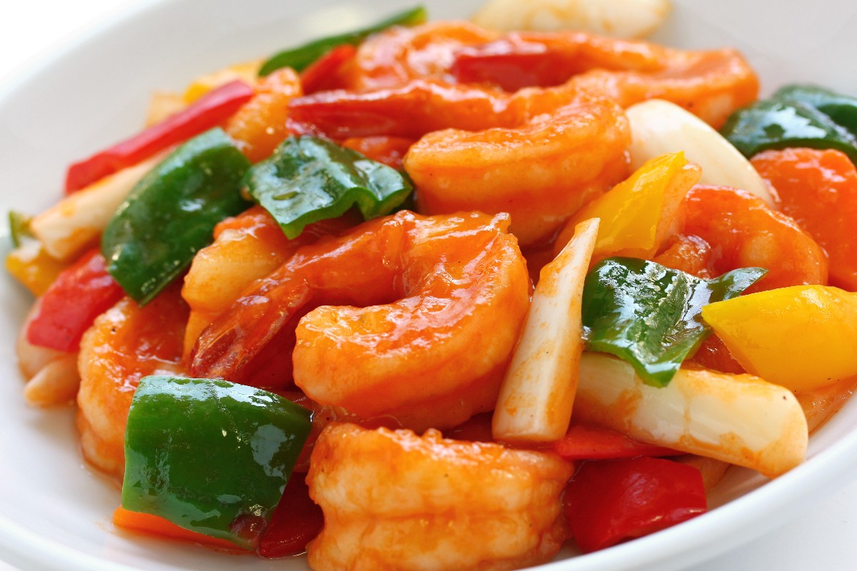 33. Hunan Shrimp (7 Points)